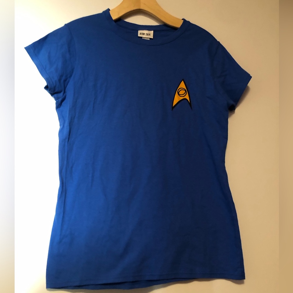 Star Trek Blue Ladies T-Shirt